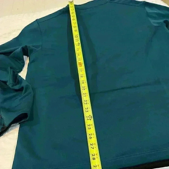 Nike Golf Mens Teal Black Pullover microfiber lined, size large - Picture 5 of 10